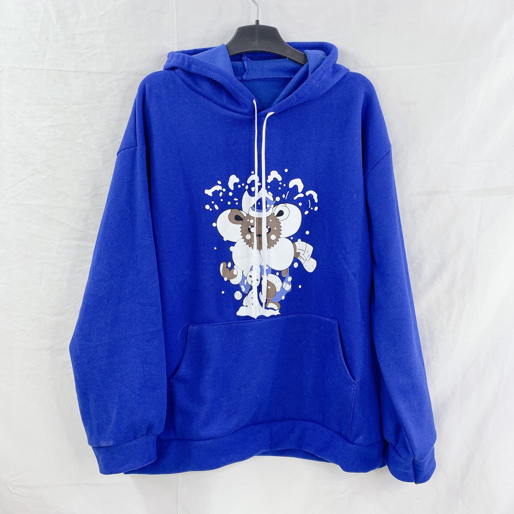 Áo Hoodie Hoa Gấu Áo Hoodie Chất Nỉ Ngoại Có Ảnh Thật Kèm Đánh Giá Xưởng May DCS