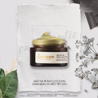 Mặt nạ bí đao Cocoon 100ml kiểm soát dầu , giảm mụn , làm thoáng lỗ chân lông