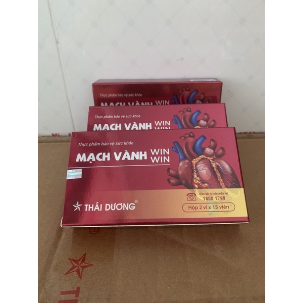MẠCH VÀNH WIN WIN chính hãng công ty sao thái dương( có giao hỏa tốc) date mới