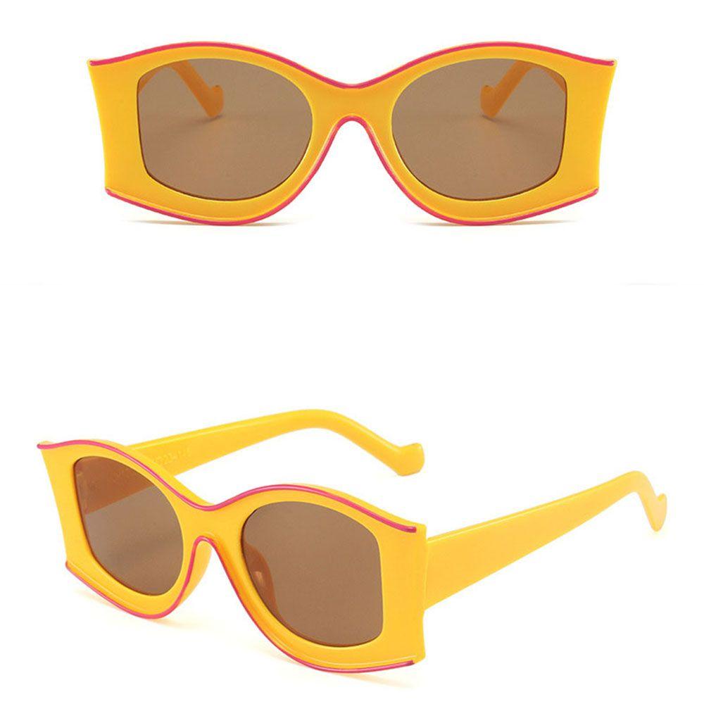 Kính Mát Màu Tương Phản Thời Trang Hàn Quốc Cổ Điển Cho Nam Và Nữ