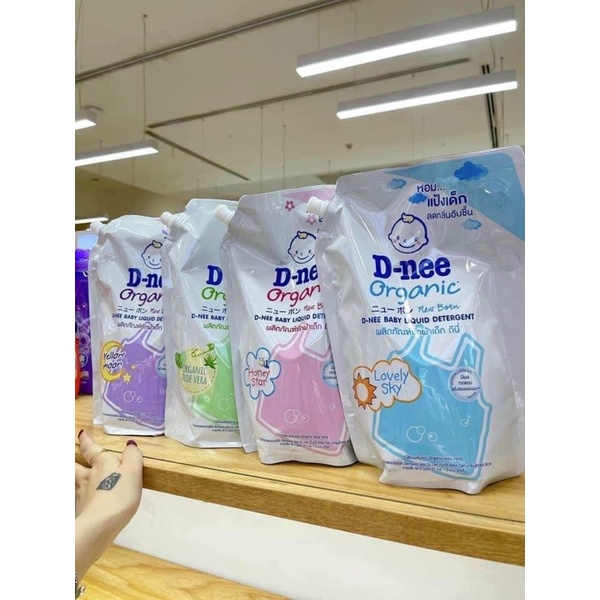 Nước Giặt Dnee Túi 1400ml Mẫu Mới Thái Lan