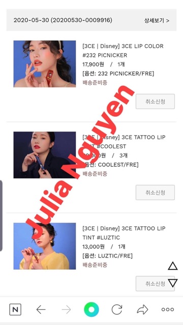 Son 3ce Tattoo Lip tint