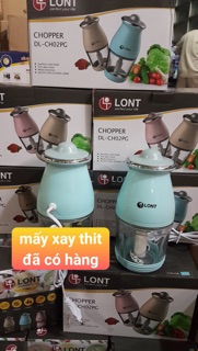 Máy Xay Thịt, Xay Đá đa năng Lont( bảo hành 12 tháng)