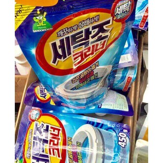 10 Bột tẩy lồng máy giặt Sandokkaebi Hàn Quốc