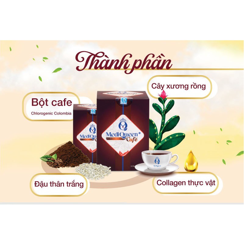 Cafe giảm cân MediQueen - hỗ trợ giảm mỡ thừa, ngăn tích mỡ thừa, giảm thèm ăn, hiệu quả và an toàn | BigBuy360 - bigbuy360.vn