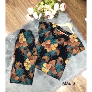 Bộ lanh trung niên TRANGNC cho mẹ trung tuổi mặc nhà vải lanh tole mát đẹp loại 1