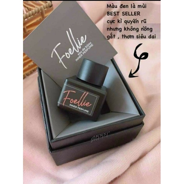 Nước hoa vùng kín hộp vuông Foellie