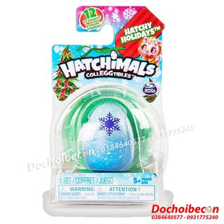 Trứng Hatchimals Mini Phiên Bản Xmas - Hatchimal - Hatchy Holiday #Hatchimals - Full box