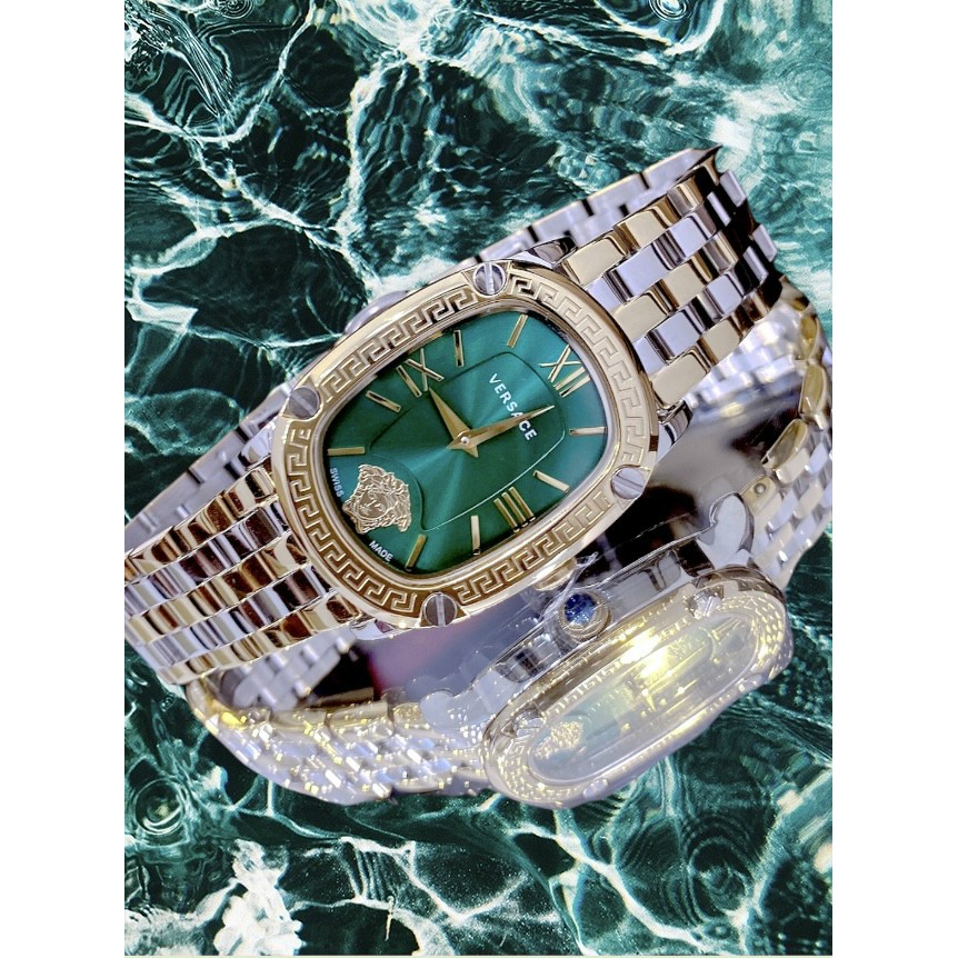 Đồng hồ thời trang, đồng hồ đeo tay nữ VERSACE Full box, dây kim loại màu siêu hot, cực kỳ cao cấp, sang chảnh
