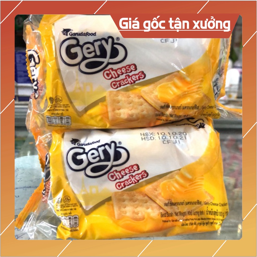 Bánh Quy Phô Mai Gery Cheese Cracker Gói 100g