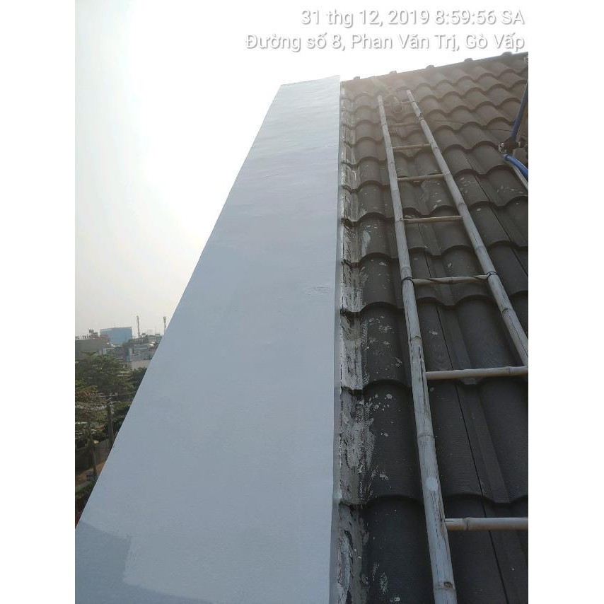 Sơn chống thấm tường, chống thấm sàn, sơn chống thấm màu, sơn chống thấm acrylic - Roof Shield 1kg