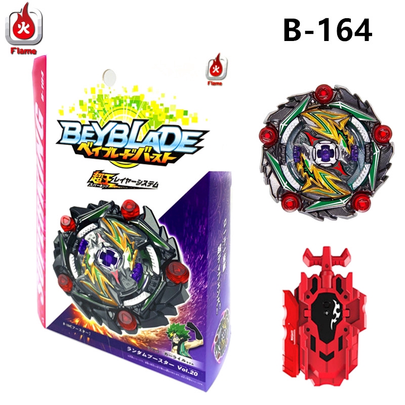 Bộ đồ chơi con quay BeyBlade Super King Booster B164 Curse Satan Hr.Un 1D kèm launcher