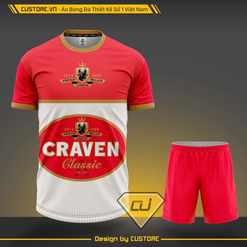 Áo thun phông tshirt cổ tròn trend THUỐC LÁ CRAVEN nam nữ unisex co giãn vải thun lạnh, thấm hút mồ hôi