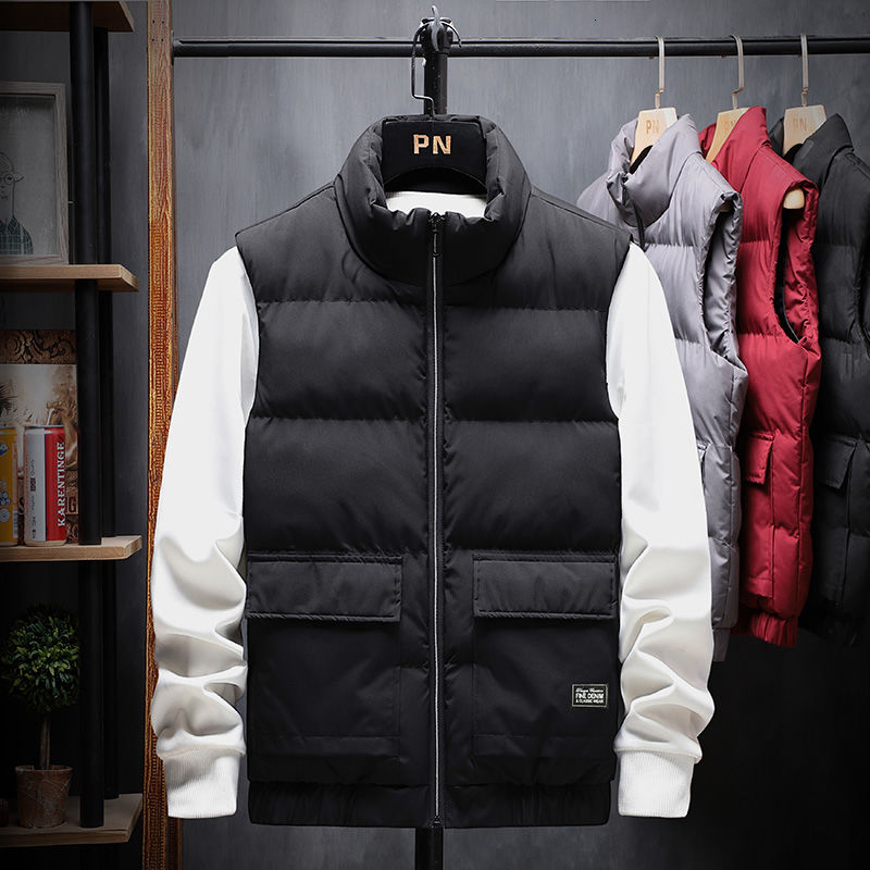 Men's fashion sleeveless vest casual multi-pocket vest M-5XL