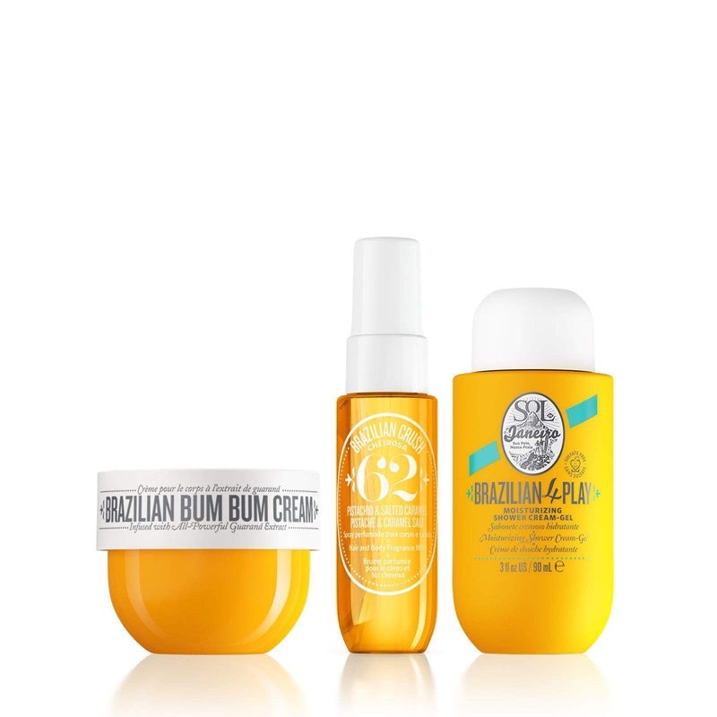 Sét dưỡng thể Bum Bum Jet Set Brazilian Bum Bum Cream Travel Size & Other Travel-Ready Minis