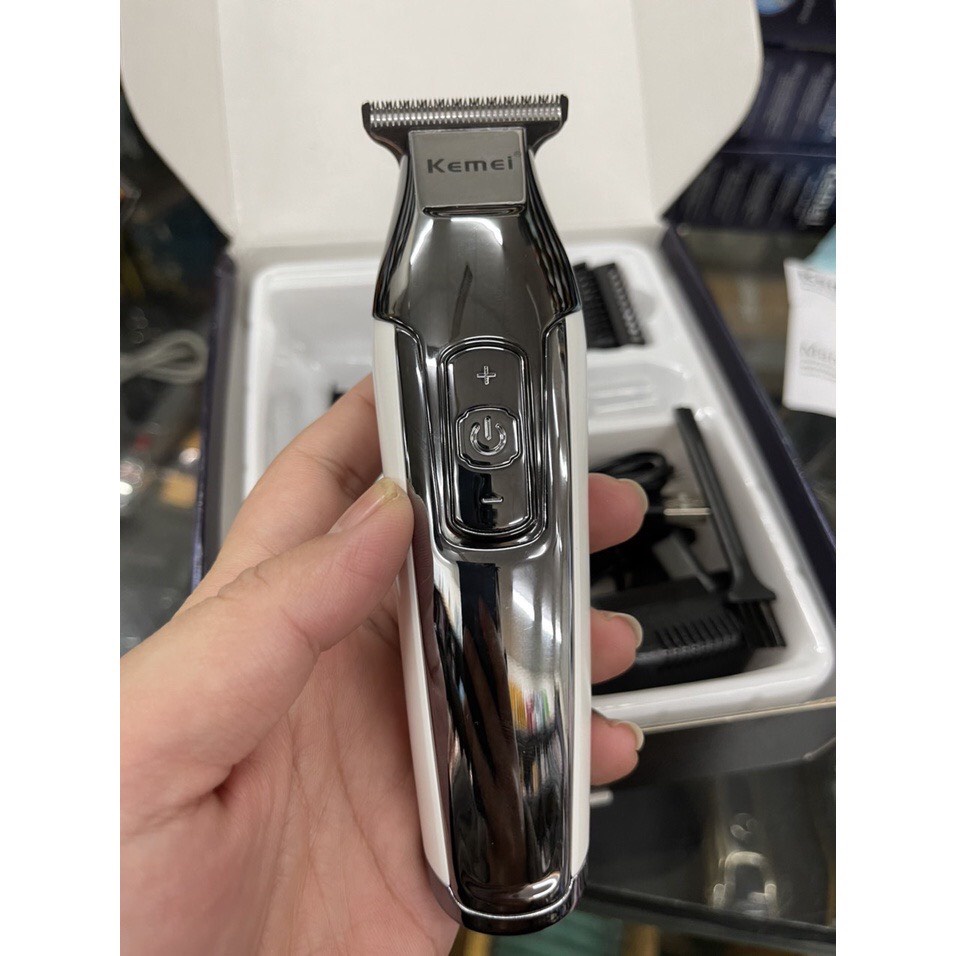 Tông đơ chấn viền động cơ turbo cao cấp kemei 5027,tăng đơ cạo viển kẻ chân tóc chuyên nghiệp