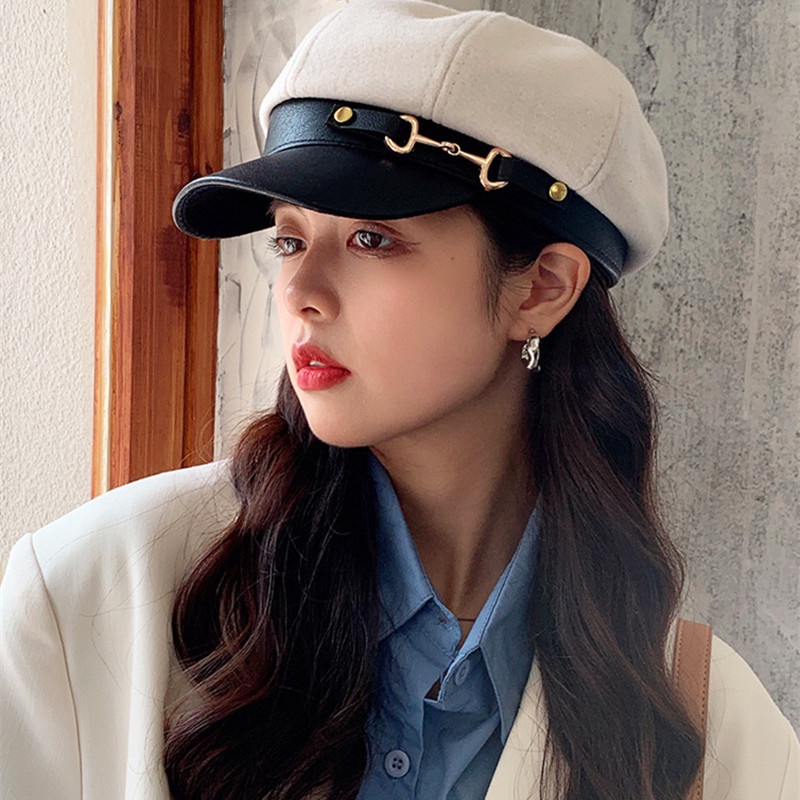 Nón beret da phong cách retro dành cho nữ