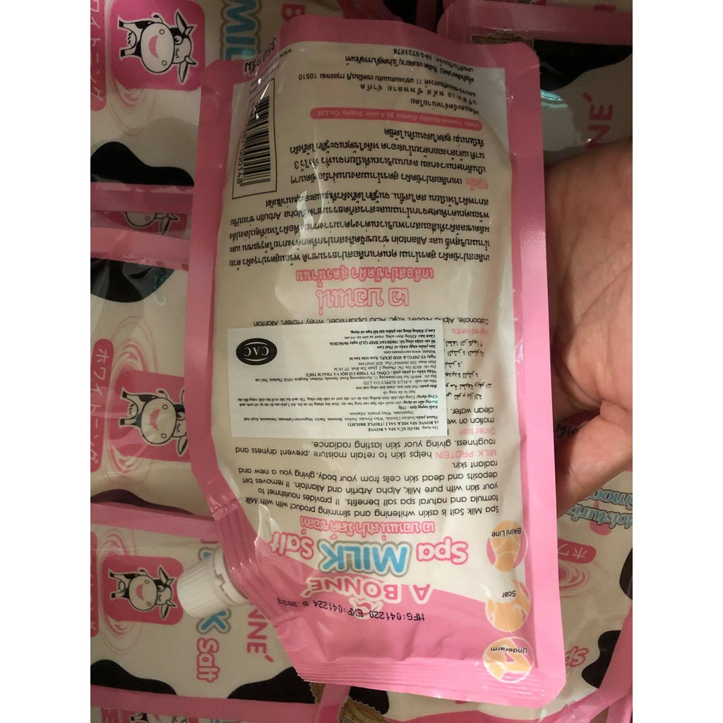 MUỐI BÒ SỮA ABONNE- SPA MILK SALT | BigBuy360 - bigbuy360.vn