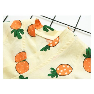 Bộ yukata mặc nhà cho bé