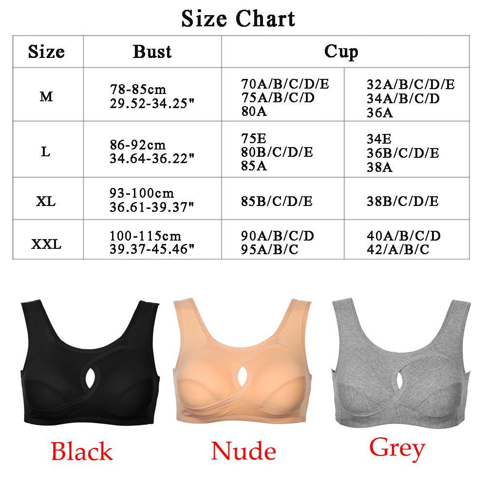 Áo Ngực Thể Thao Không Đường May Plus Size Chống Chảy Xệ Ket1