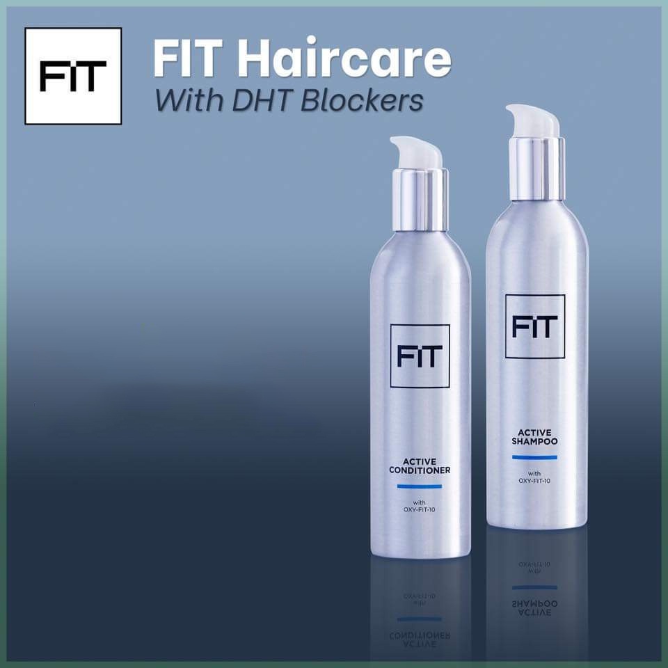 1 Dầu Gội Gừng FIT 250ml + 1 Dầu Xả FIT 250ml chứa DHT Blocker Ngăn Rụng Tóc FIT SKINCARE - 250ml