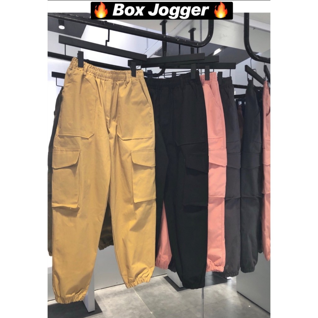 QUẦN JOGGER KAKI TÚI HỘP - BOX JOGGER UNISEX | WebRaoVat - webraovat.net.vn