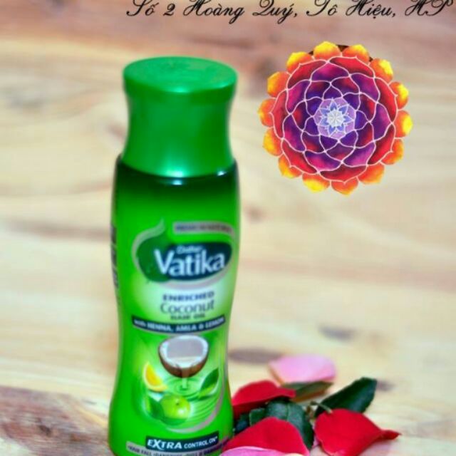 Dầu dừa thảo dược Dabur vatik