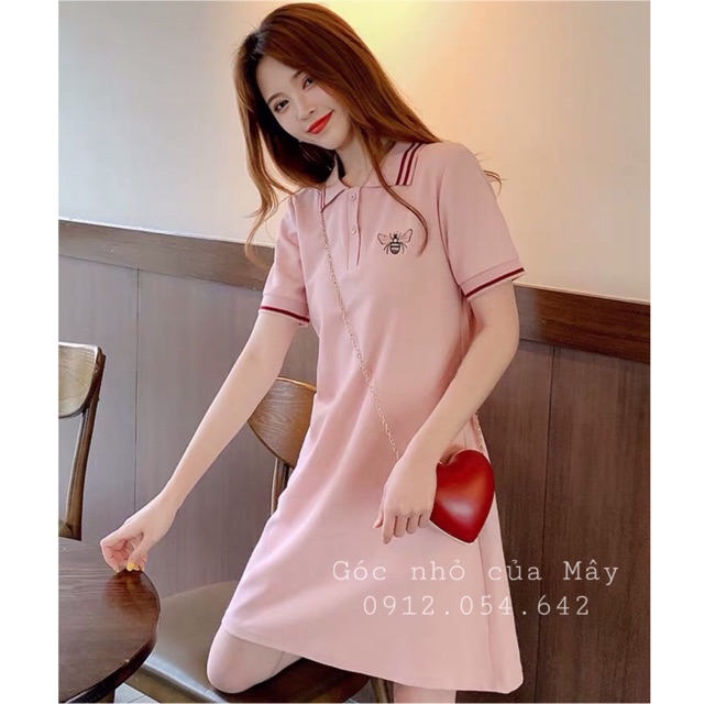 (HÀNG ORDER) Váy POLO thêu ong GNCM