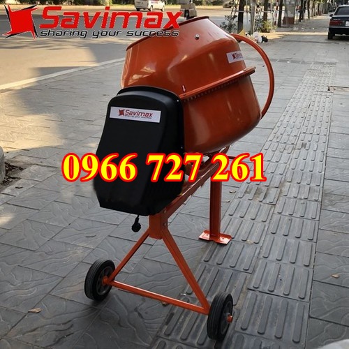 XẢ KHO 3 NGÀY Máy trộn bê tông mini trộn nửa bao giá rẻ MT130, bảo hanh 1 năm