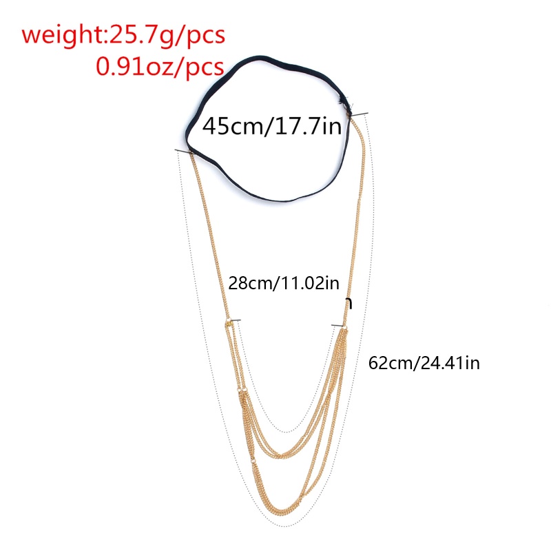 Vòng Đeo Đùi Bằng Hợp Kim Phong Cách Retro Thời Trang Cá Tính Cho Nữ