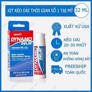 Chai xịt Dynamo Delay chống xuất tinh sớm kéo dài thời gian cho Nam 22.2ml