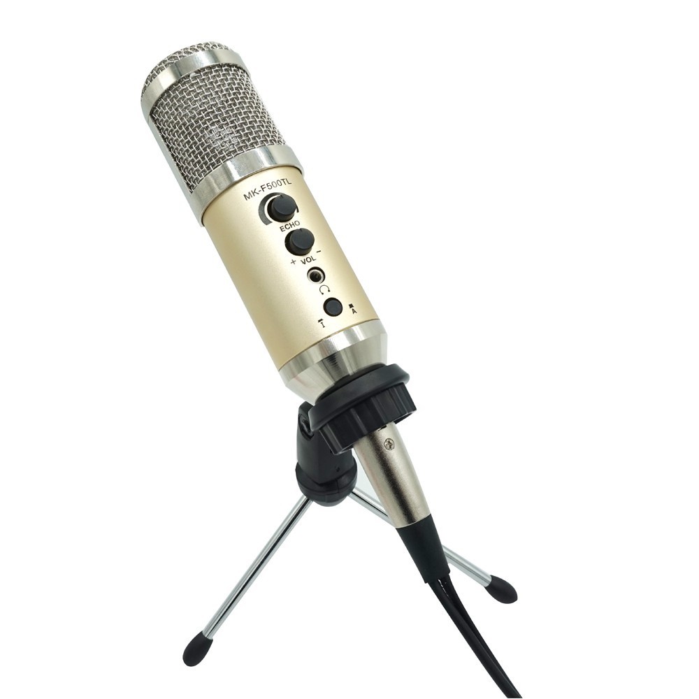 [Mã ELHACE giảm 4% đơn 300K] Micro thu âm karaoke 3 trong 1 MK-F500TL