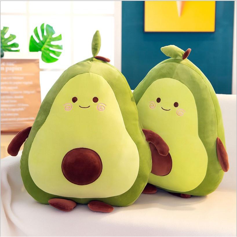 Gấu Bông Fruit Avocado Trái Bơ Siêu Hot 2 Size (Tròn-Dài) - Diabrand