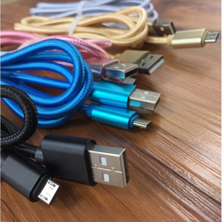 Cáp sạc bọc dù cho iphone, android GL - E0044