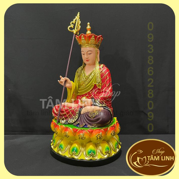 Tượng Địa Tạng Vương  Bồ Tát Cao 40cm hàng siêu đẹp