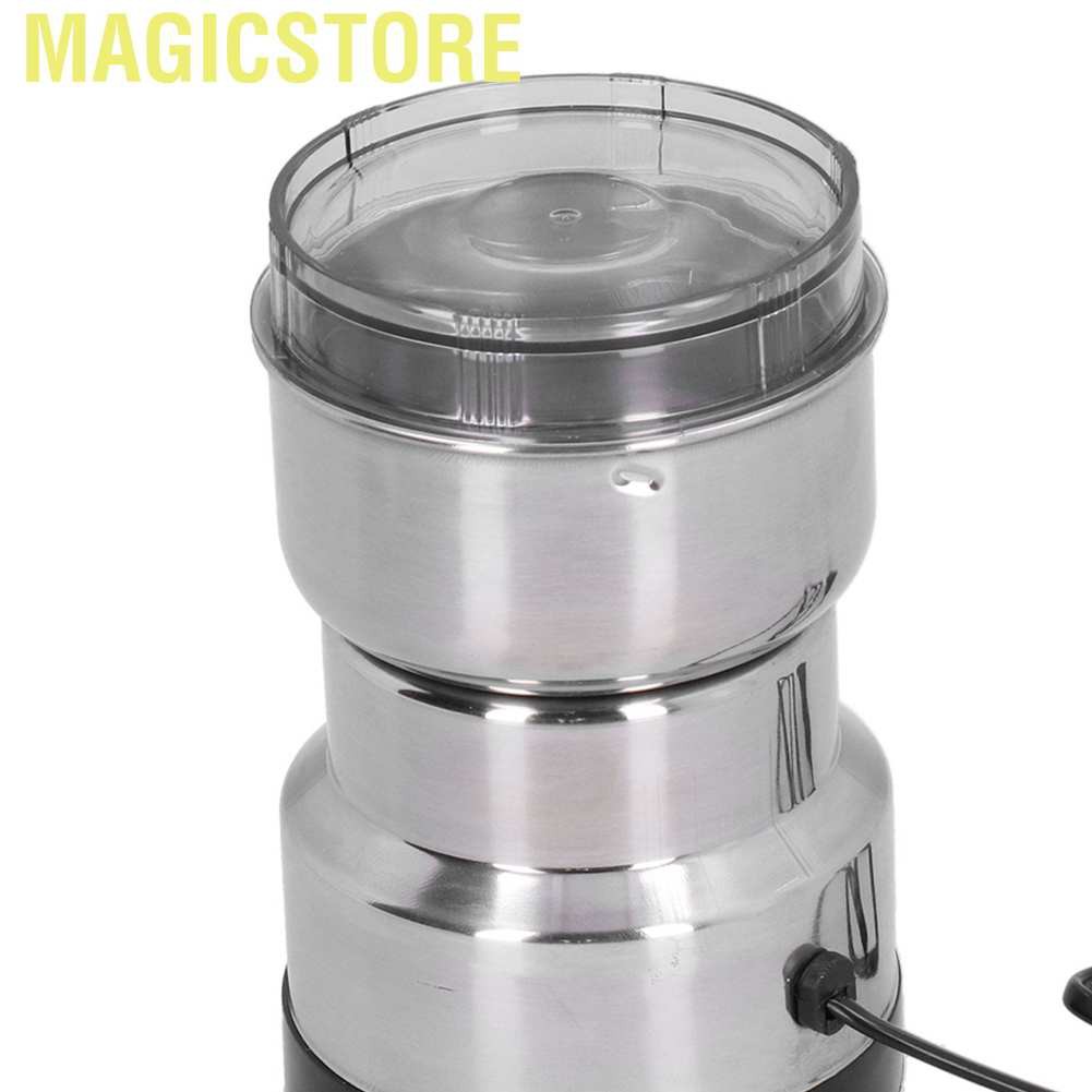 Magicstore Portable Coffee Grinder Household Electric Bean Grinding Machine for Home EU Plug 220V