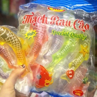[Thanh Hoá] Thạch rau câu con cá Khải Đạt 450g, 10 con