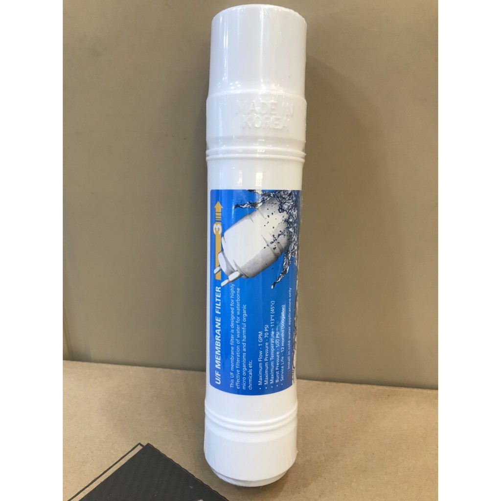 4 Lõi Lọc Nước U/F  Nhập Hàn Quốc - Made in Korea -  Dùng để thay thế cho máy lọc nước nóng lạnh