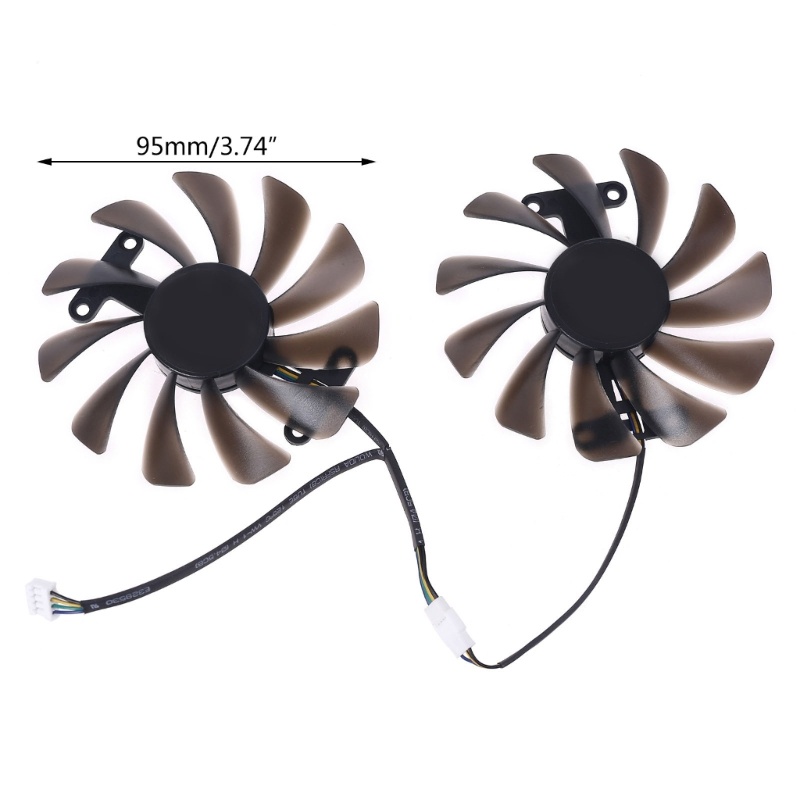 Quạt Tản Nhiệt Đồ Họa 95mm GAA8S2U 4Pin AMP Cho ZOTAC GTX 1070 1080 1070Ti 1080Ti AMP
