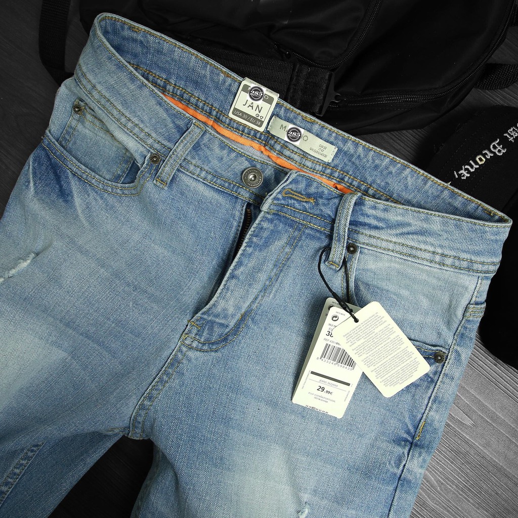 QJMG3 - Quần Jean Nam form dáng quần SlimFit co giãn chuẩn from | 4 màu thời trang nam sành điệu ! | BigBuy360 - bigbuy360.vn