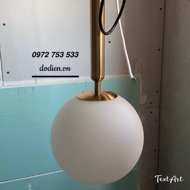 Đèn thả hiện đại đèn Bắc Âu đèn decor thuỷ tinh D200