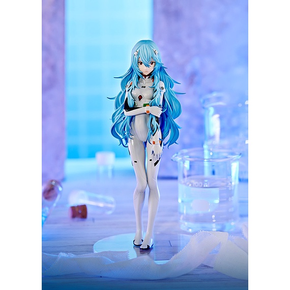 Mô Hình Chính Hãng Anime Shin Evangelion, Ayanami Rei, Pop Up Parade, Long Hair Ver, Good Smile Company, Nhật Bản