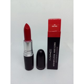 Son Mac Retro Matte Màu Ruby Woo (đỏ trầm) Made in Canada