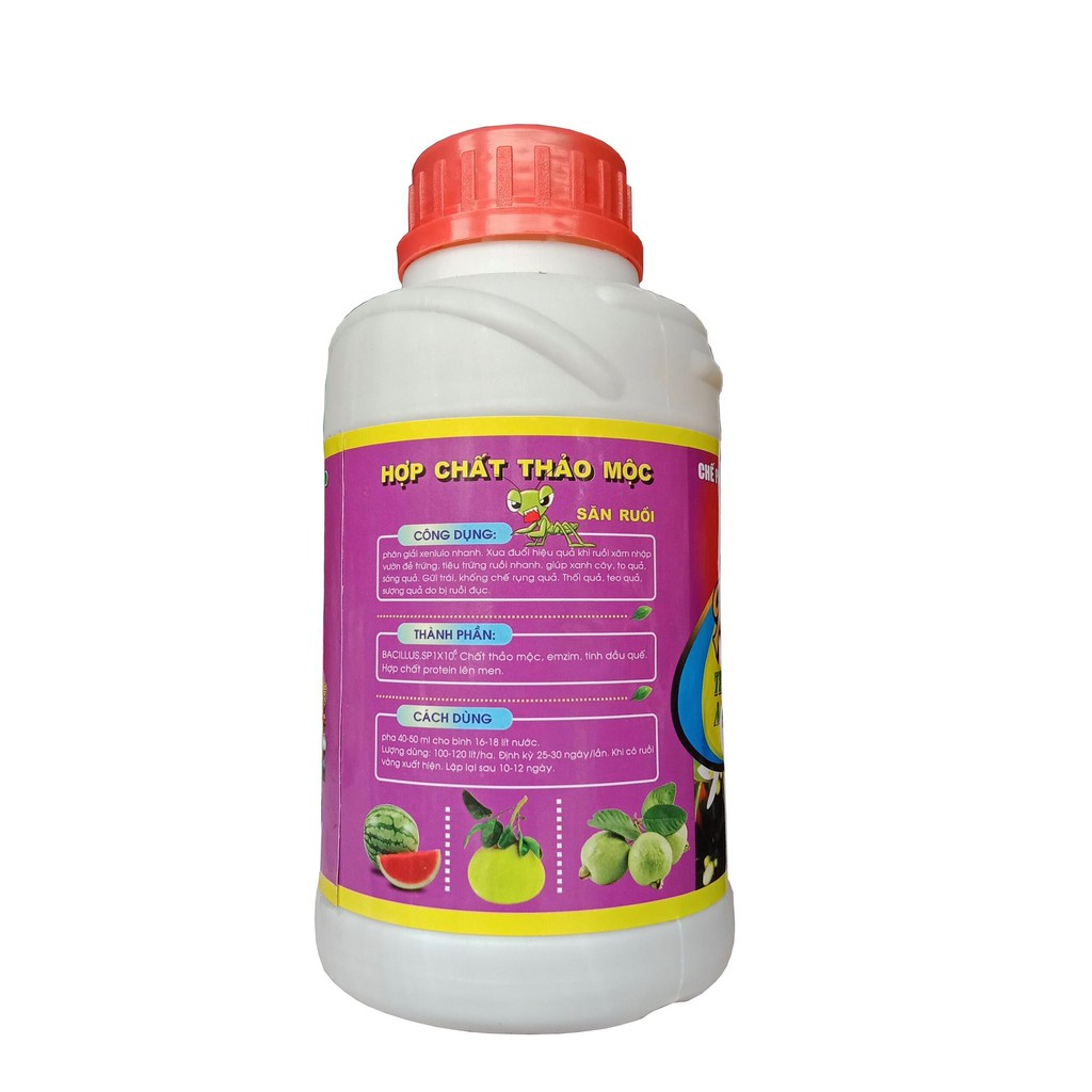 Chế Phẩm Vi Sinh Xua Đuổi Ruồi Vàng Siêu Đậm Đặc " Ruồi vàng thảo mộc" 500ml