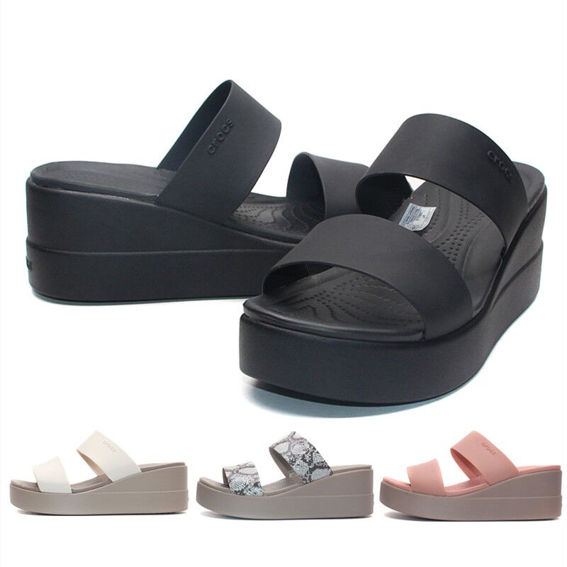 Xăng đan Crocs Đế Dày Thời Trang Cho Nữ206219]