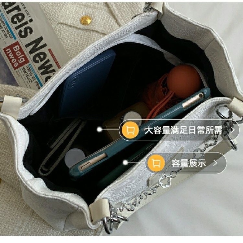 Túi xách nữ công sở đeo chéo để vừa A4 đi học đi chơi