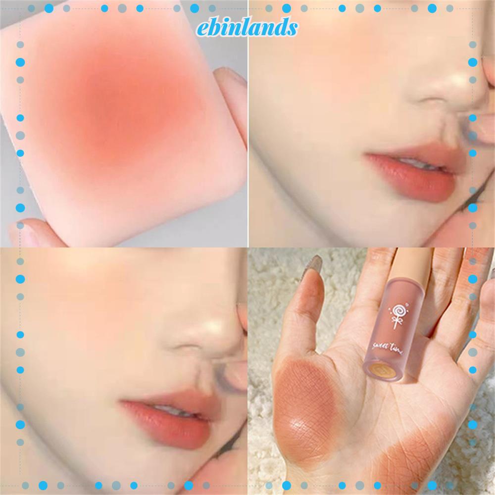 Phấn Má Hồng Màu Lì Xinh Xắn Cho Nữ EBINLANDS Mờ / Matte