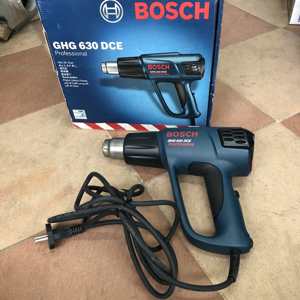 [Có Video] Máy thổi hơi nóng Bosch 2000w GHG 630 DCE chính hãng - Made in Romania