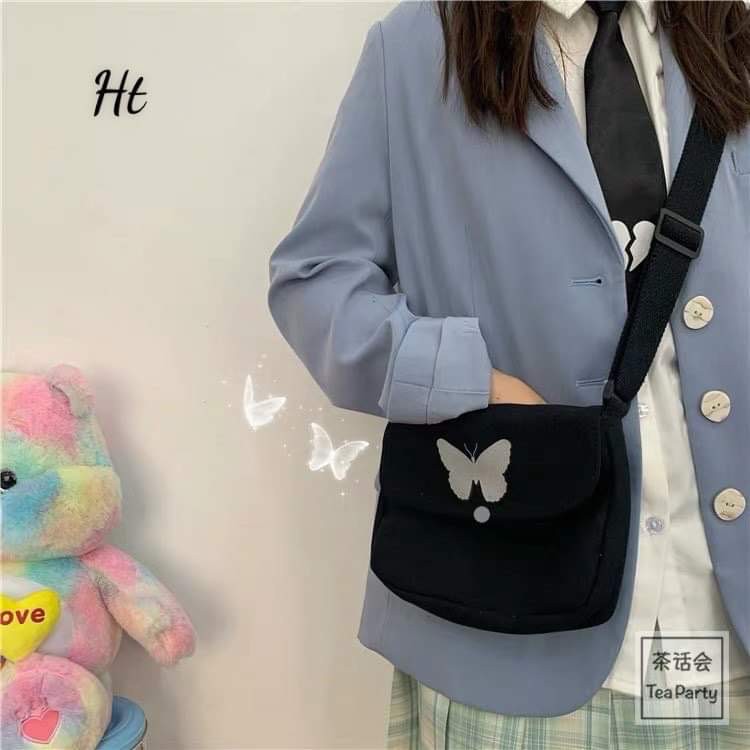 Túi khuy logo butter phản quang HTH0221