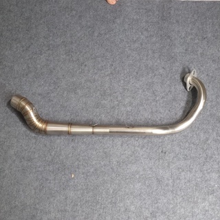 Cổ pô 2 khúc inox form stb cho các loại lon pô, size 32 51 cho exciter winner satria sonic raider sirius